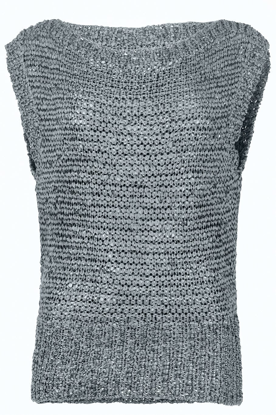 BROCHU WALKER-Cei Sueded Ribbon Top - Sky-