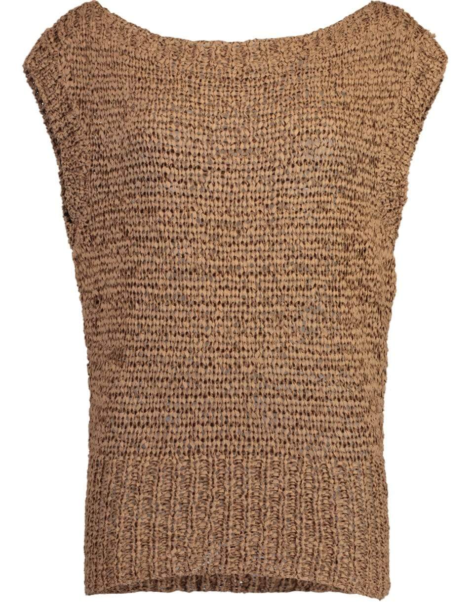 BROCHU WALKER-Cei Sueded Ribbon Top-