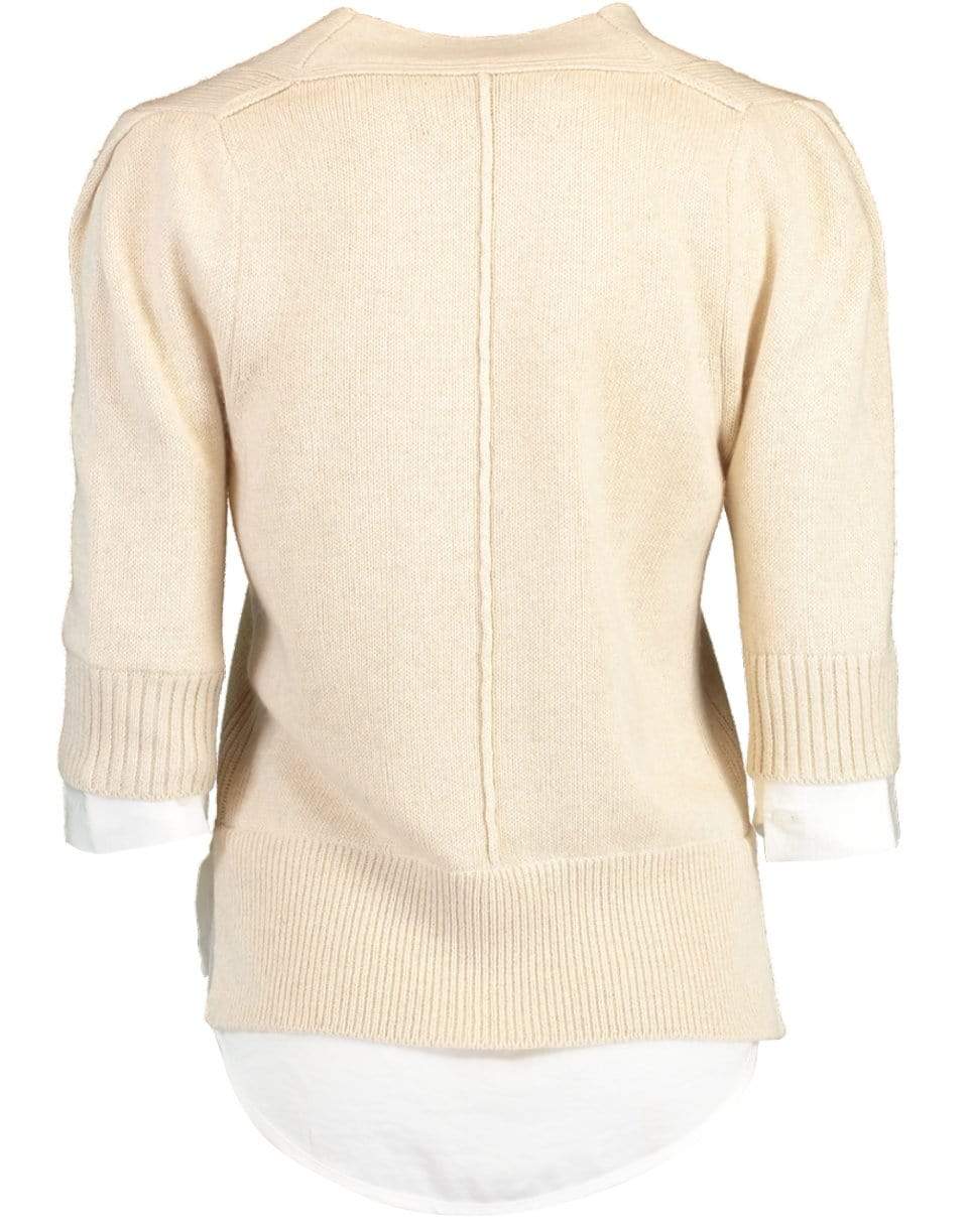 BROCHU WALKER-Lucie Layered V-Neck Looker Top-