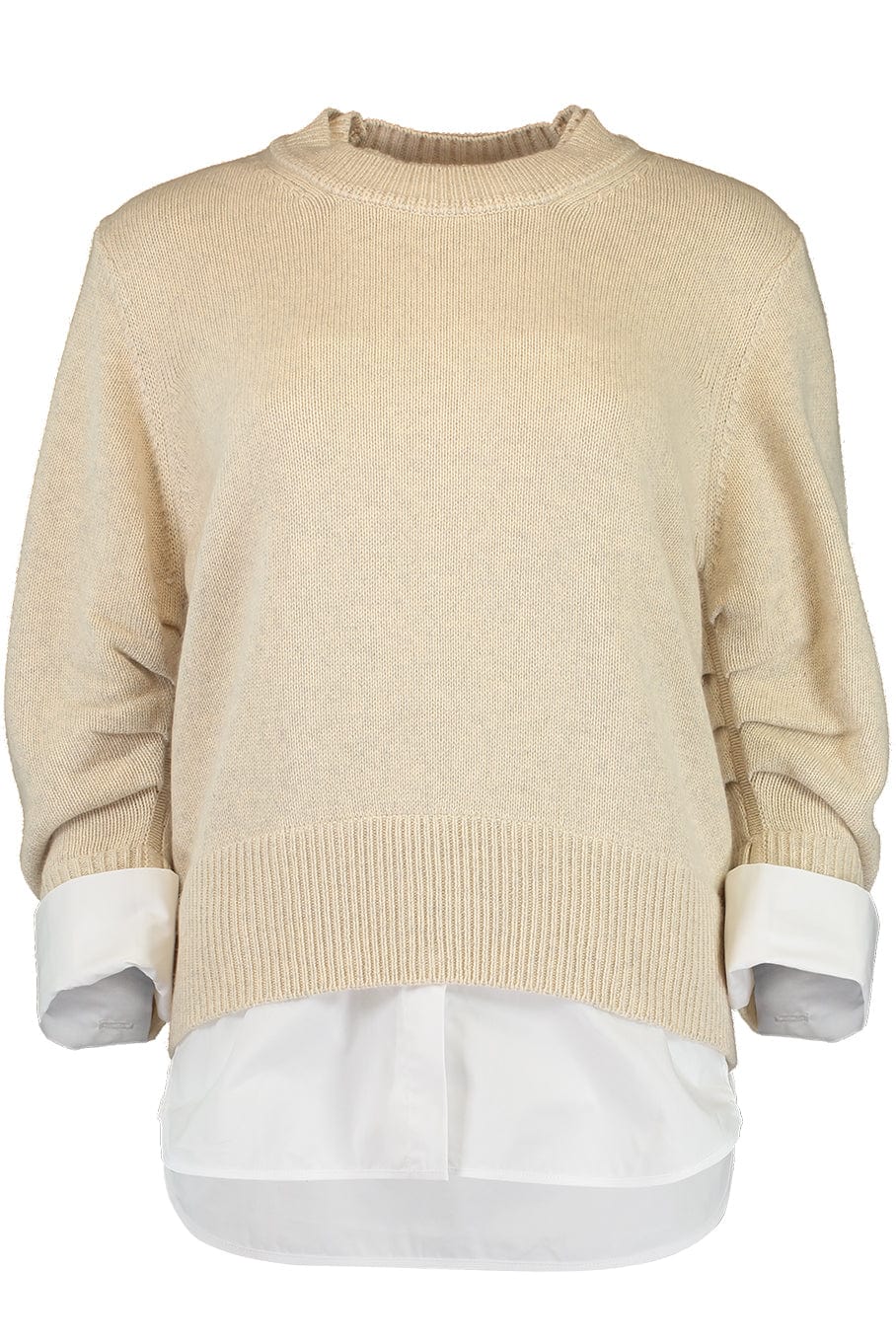 BROCHU WALKER-Raya Ruched Crew Looker-
