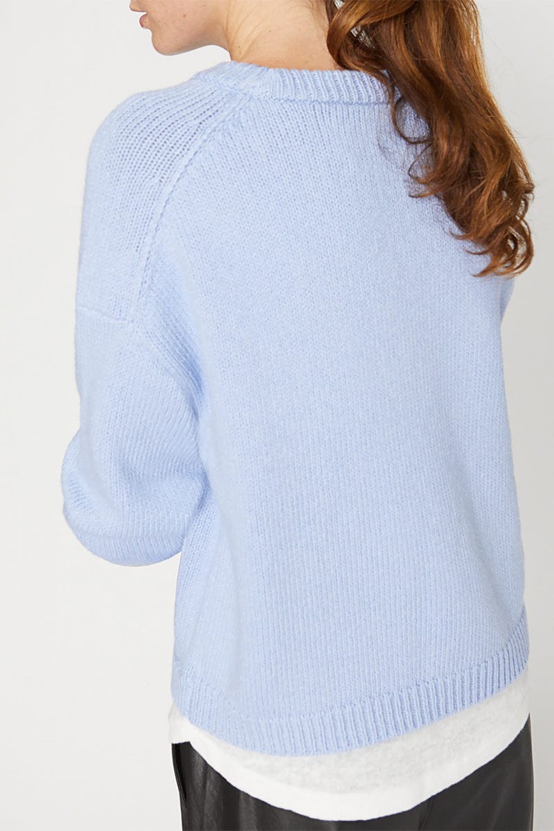 BROCHU WALKER-Corbin Looker Layered Crew Sweater-