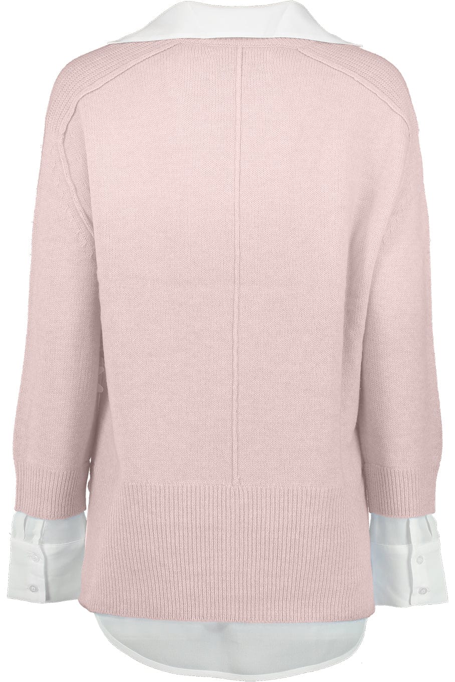 BROCHU WALKER-V Neck Layered Pullover - Paloma-