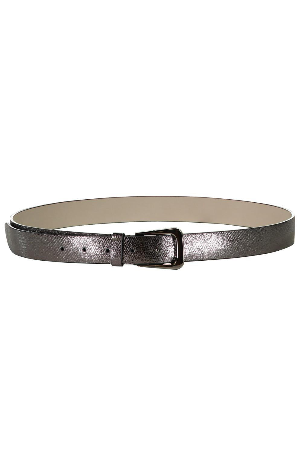 Sleek Buckle Belt-ANTHRACITE-M-ACCESSORIEBELTS-BRUNELLO CUCINELLI