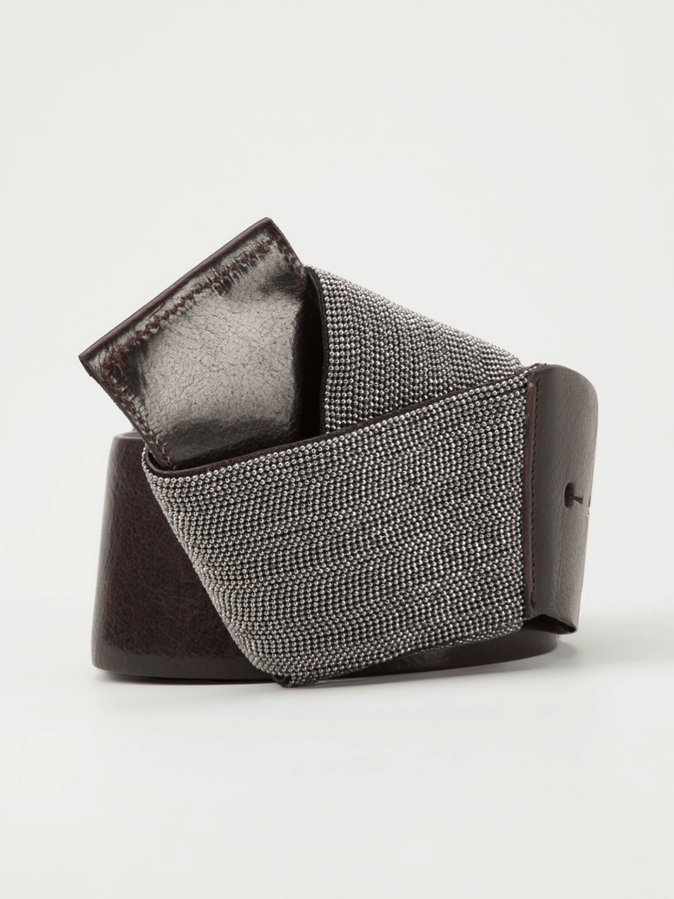 BRUNELLO CUCINELLI-Wide Monili Knot Belt-