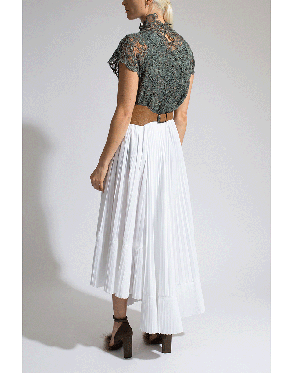 BRUNELLO CUCINELLI-Glossy Calf Corset Belt-
