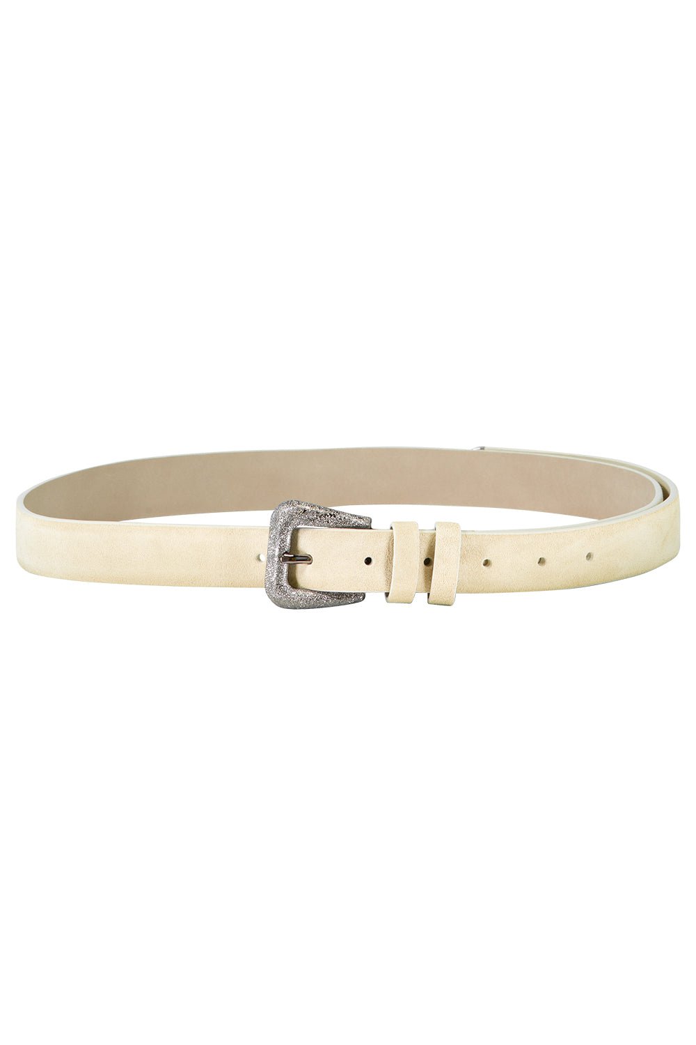 Brunello Cucinelli leather buckle belt - Neutrals