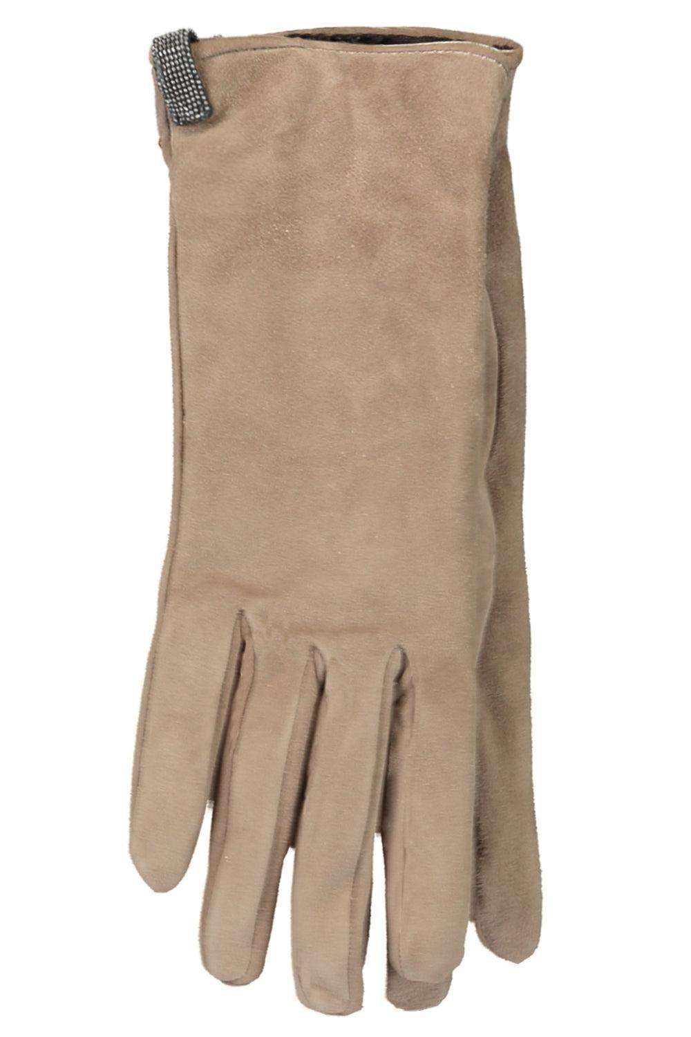Pull On Gloves-TAUPE-M-ACCESSORIEGLOVES-BRUNELLO CUCINELLI
