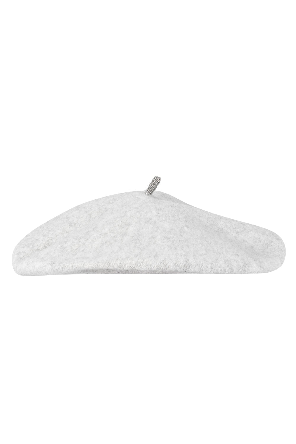 BRUNELLO CUCINELLI-Monili Trim Beret - Ciottolo-CIOTTOLO