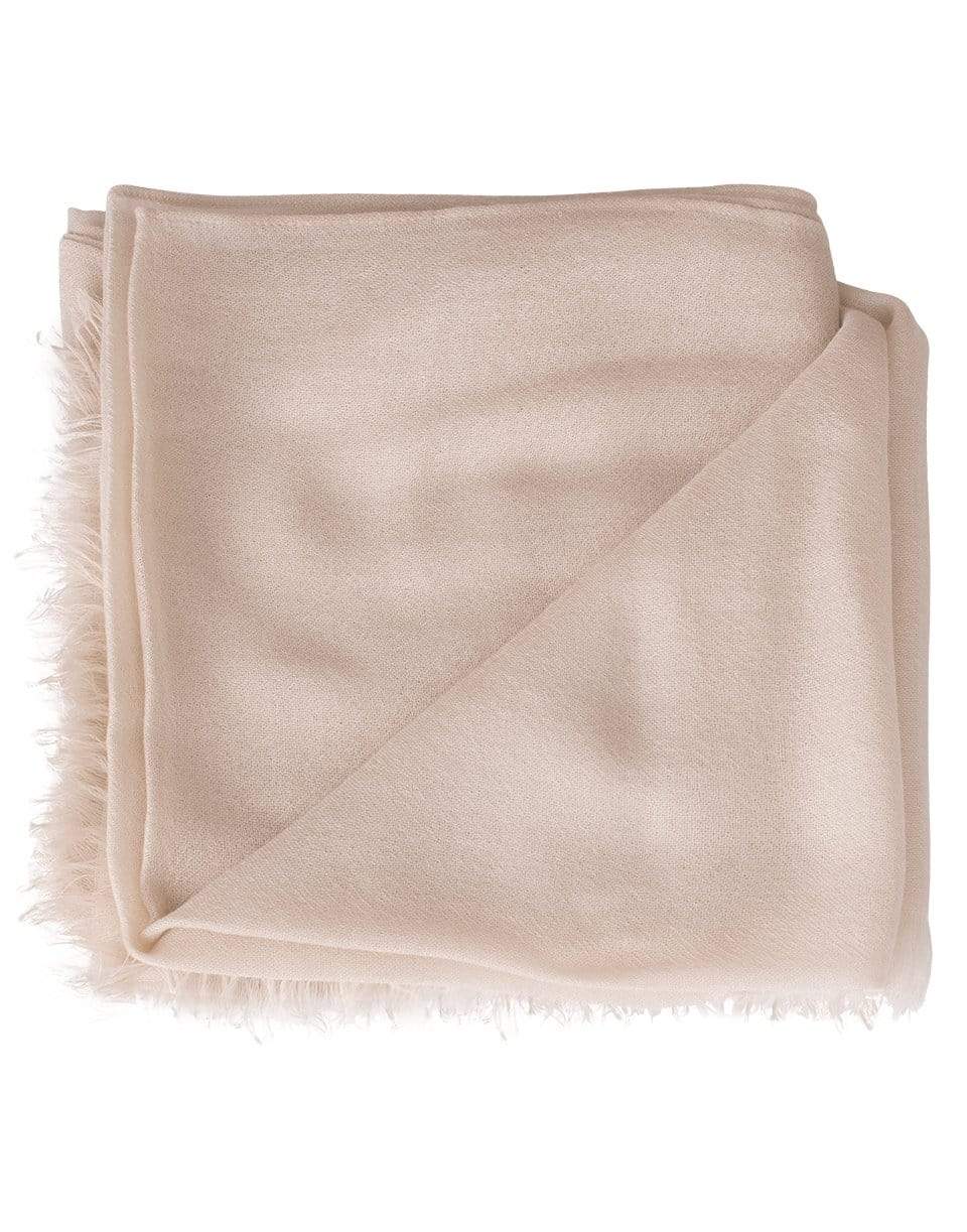 BRUNELLO CUCINELLI-Beige Cashmere Scarf-BEIGE