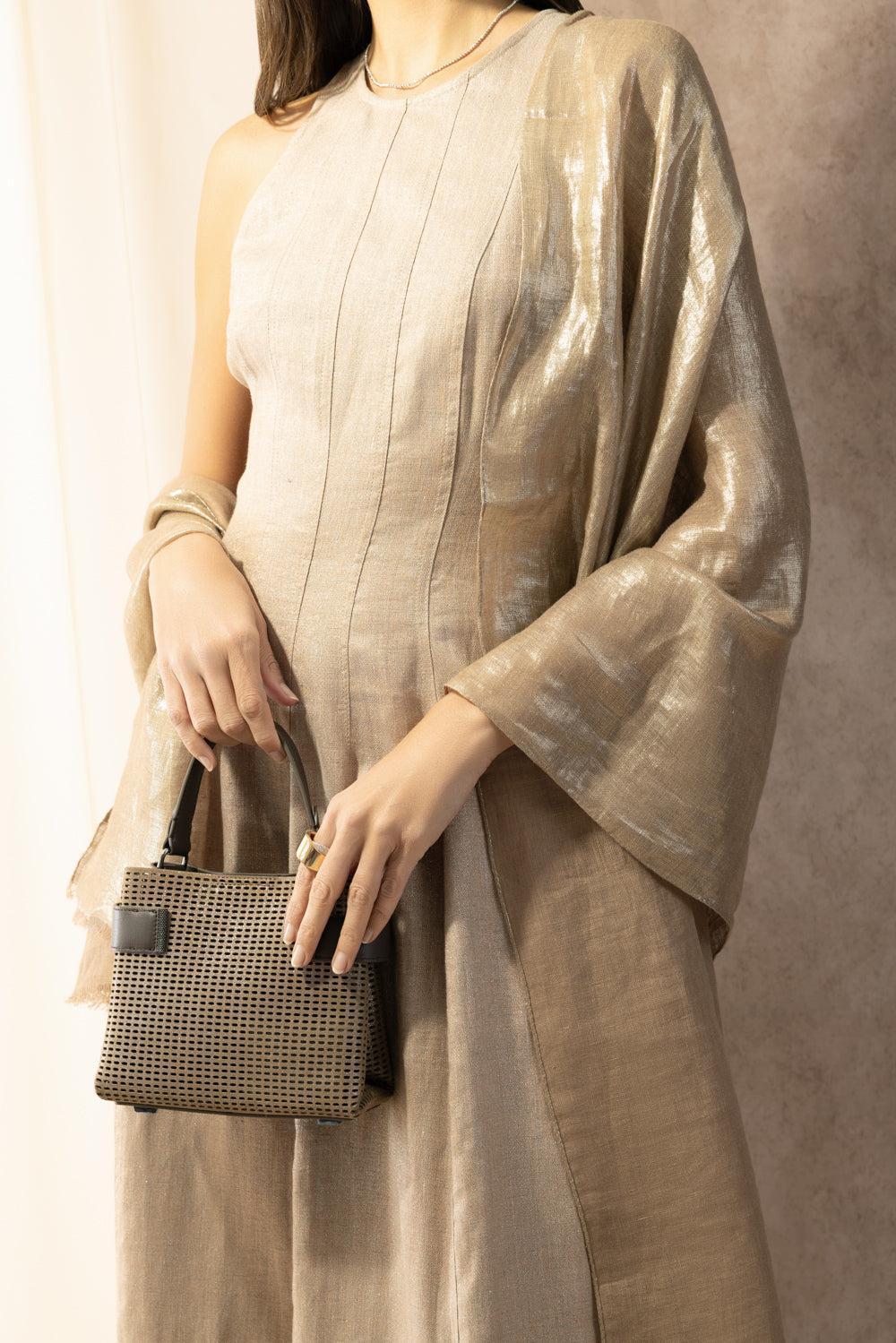 Lurex Scarf - Camel-BROWN-O/S-ACCESSORIESCARVES-BRUNELLO CUCINELLI