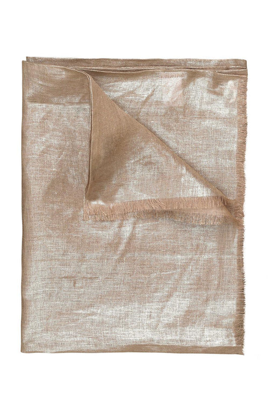 Lurex Scarf - Camel-BROWN-O/S-ACCESSORIESCARVES-BRUNELLO CUCINELLI