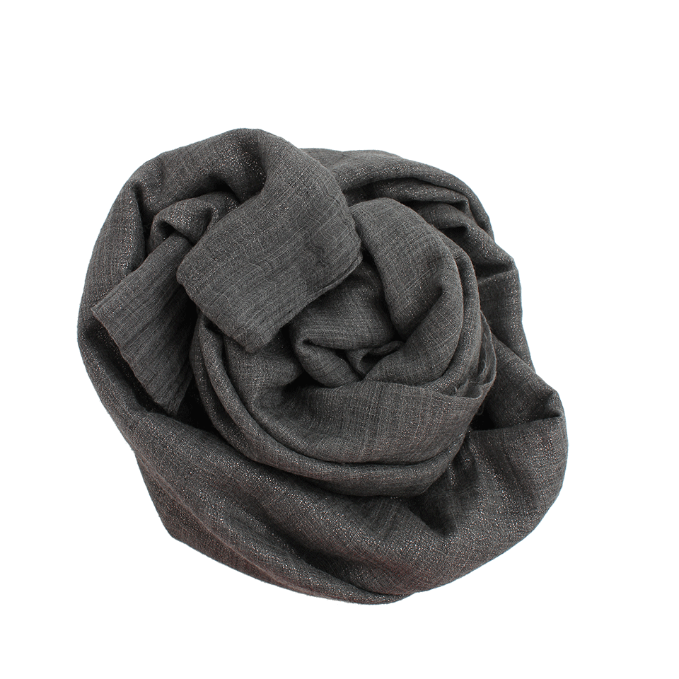 BRUNELLO CUCINELLI-Spotted Lame Scarf-GRACH701