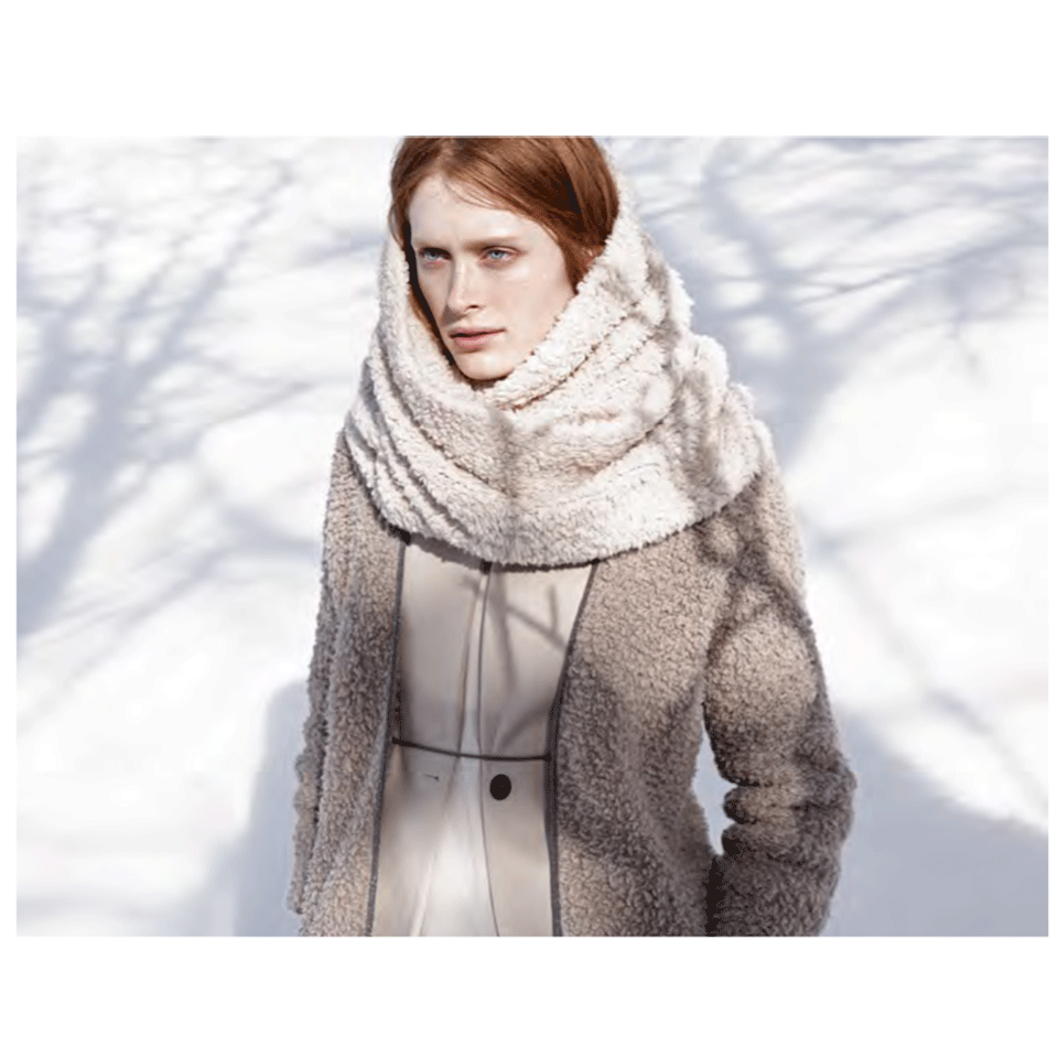 BRUNELLO CUCINELLI-Cashmere Boucle Scarf-ORZO