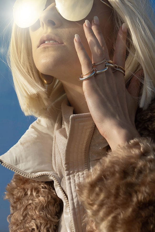 BRUNELLO CUCINELLI-Curly Mohair Double Breasted Coat-CAMEL