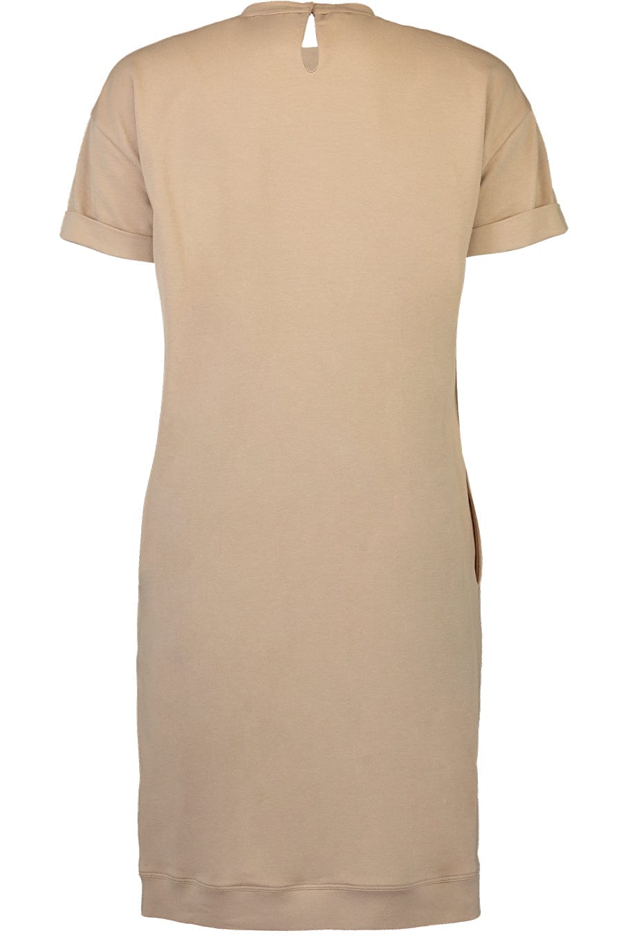 BRUNELLO CUCINELLI-Cotton Felpa T Shirt Dress-