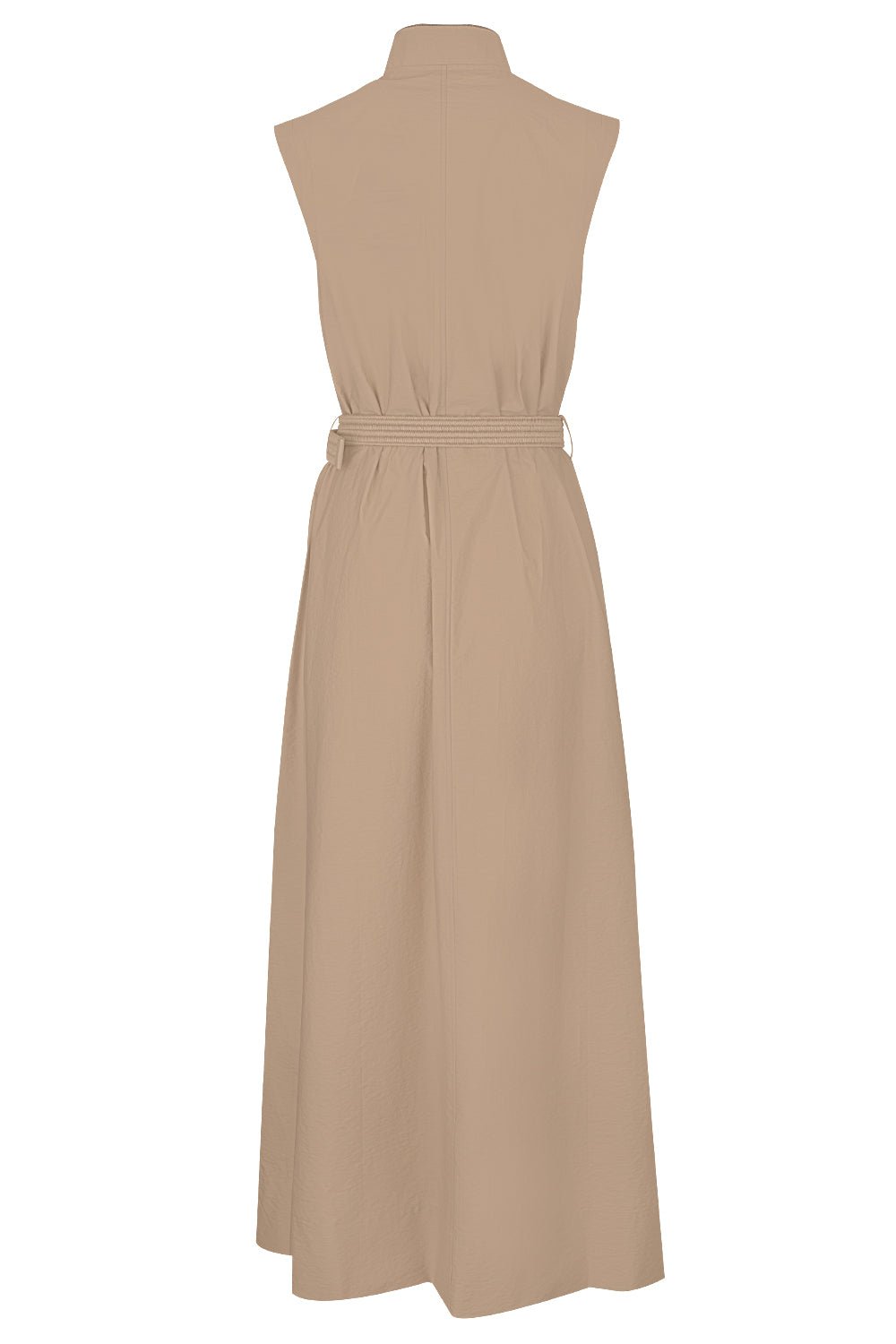BRUNELLO CUCINELLI-Monili Collar Maxi Dress-