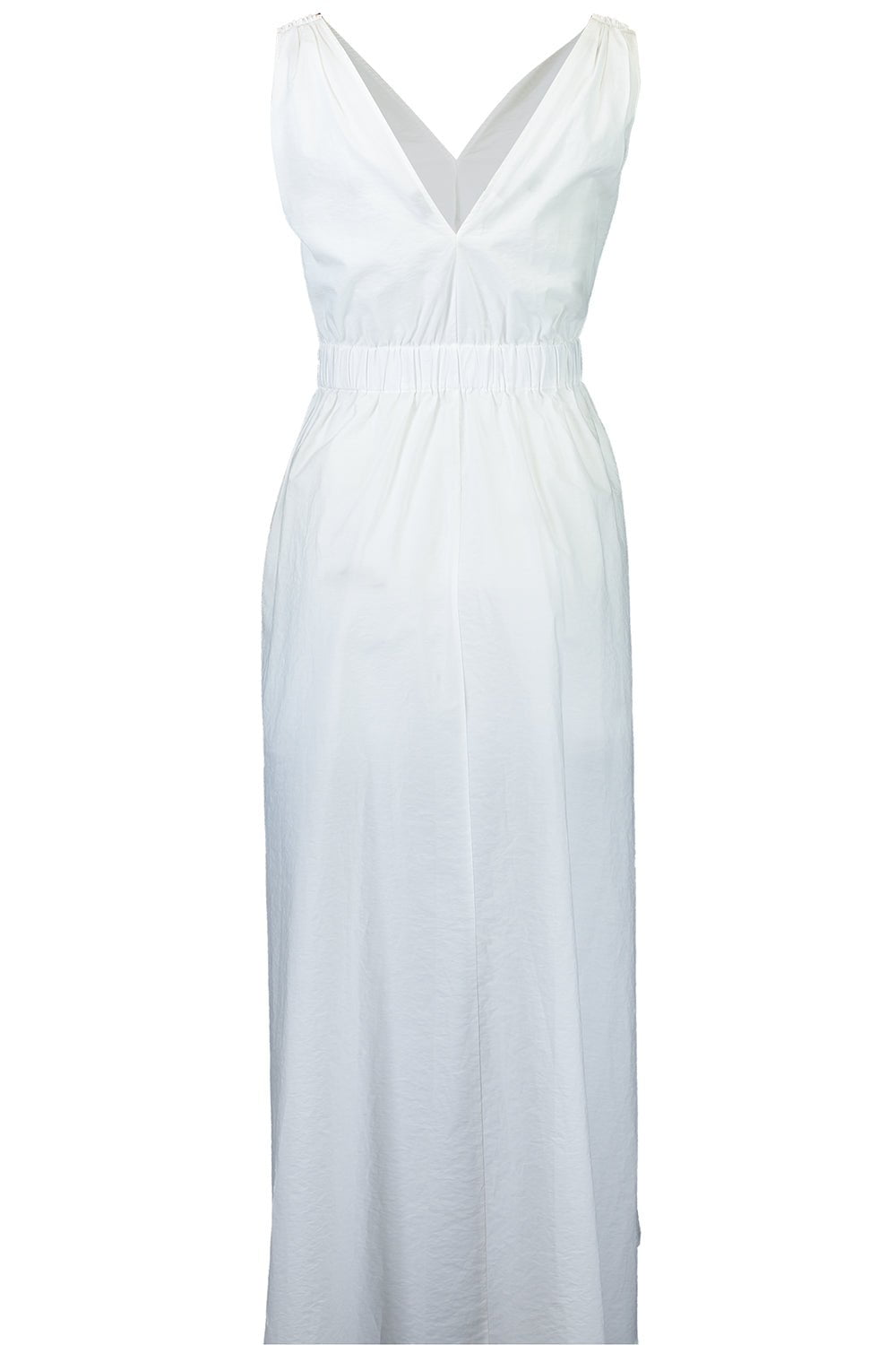 BRUNELLO CUCINELLI-Monili Shoulder Maxi Dress - Natural Bianca-