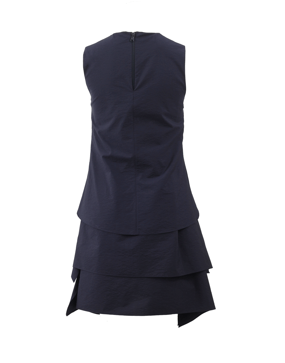 BRUNELLO CUCINELLI-Cotton Trapeze Dress-