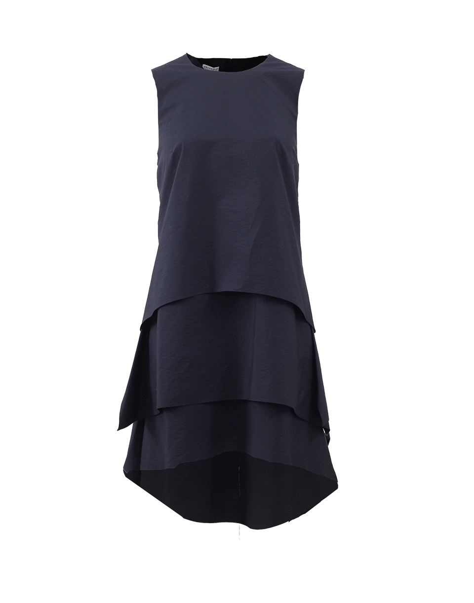 BRUNELLO CUCINELLI-Cotton Trapeze Dress-