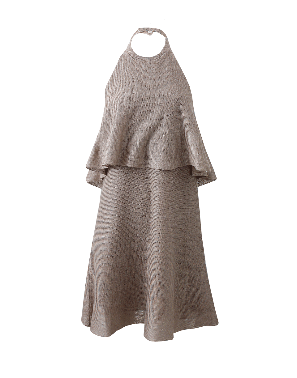 BRUNELLO CUCINELLI-Layered Halter Dress-
