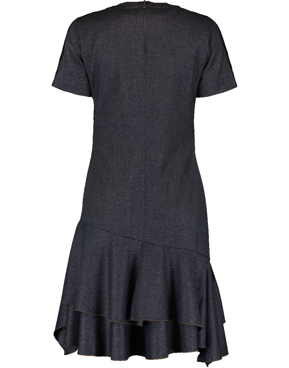 BRUNELLO CUCINELLI-Monili Shoulder Tier Dress-