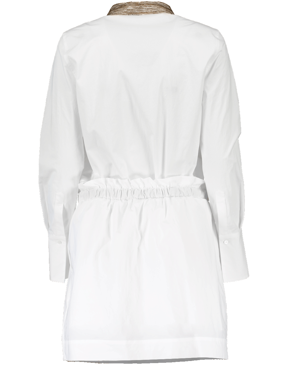 BRUNELLO CUCINELLI-Drawstring Waist Dress-