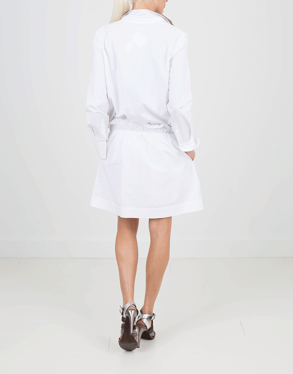 BRUNELLO CUCINELLI-Drawstring Waist Dress-