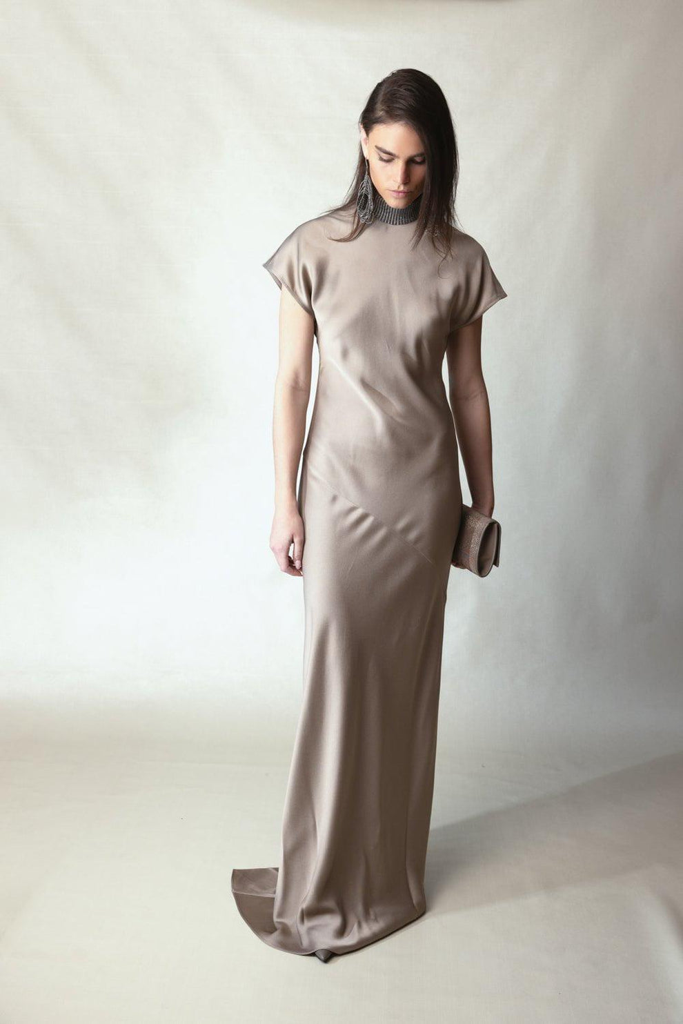 Embellished High Neck Dress | BRUNELLO CUCINELLI Marissa Collections Embellished High Neck Dress | BRUNELLO CUCINELLI Marissa Collections