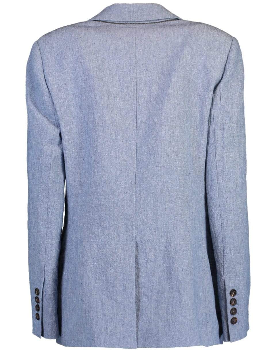 BRUNELLO CUCINELLI-Double Breasted Jacket-