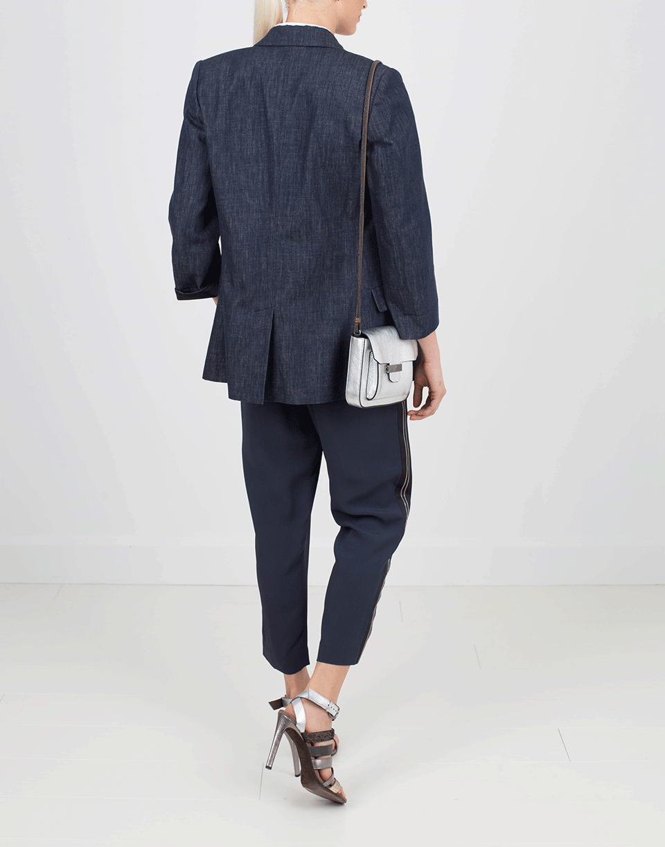 BRUNELLO CUCINELLI-Denim Blazer-