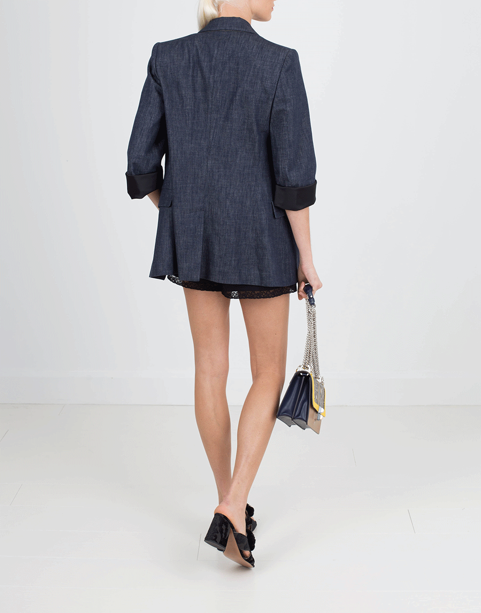 BRUNELLO CUCINELLI-Denim Blazer-