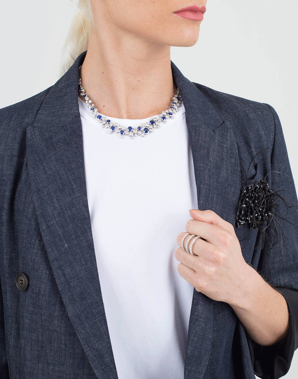 BRUNELLO CUCINELLI-Denim Blazer-