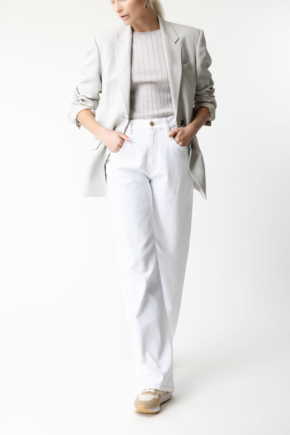 BRUNELLO CUCINELLI-Two Button Blazer-