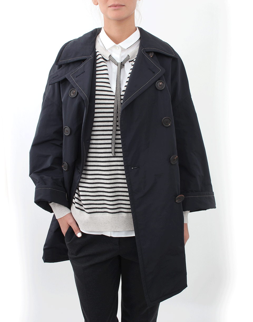 BRUNELLO CUCINELLI-Double Breasted Jacket-