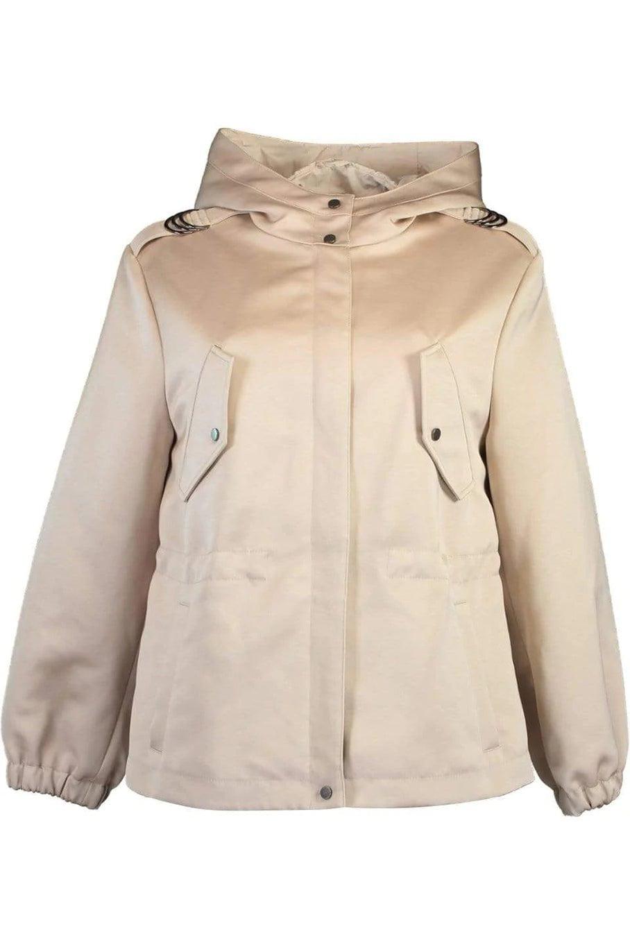 BRUNELLO CUCINELLI-Techno Duchess Hooded Jacket-