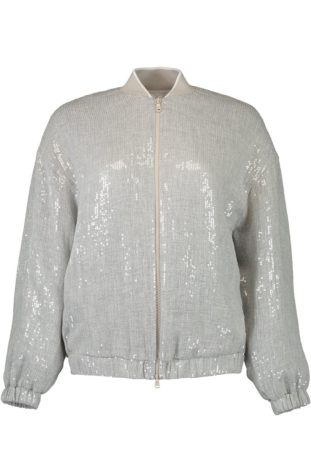 BRUNELLO CUCINELLI-Dazzling Bomber Jacket-