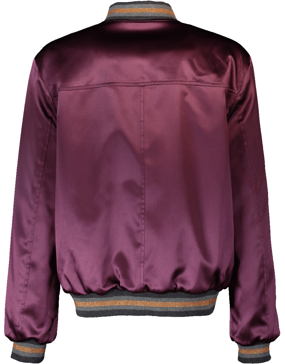 BRUNELLO CUCINELLI-Reversible Bomber Jacket-