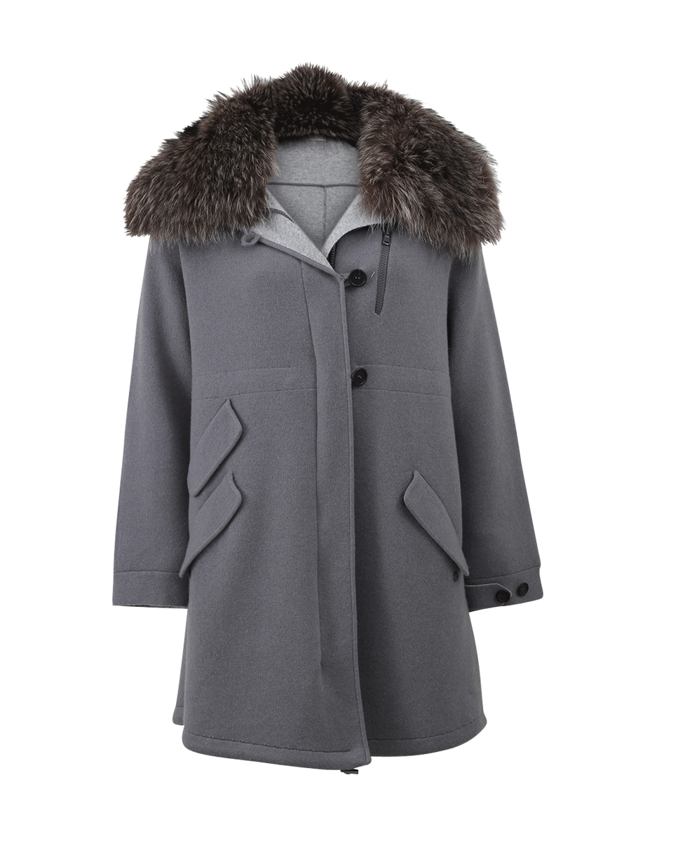 BRUNELLO CUCINELLI-Toggle Sweater Jacket-