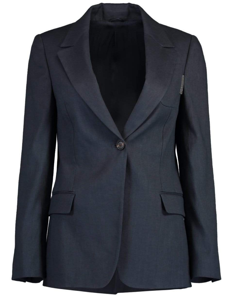 BRUNELLO CUCINELLI-Three Pocket Front Button Jacket-