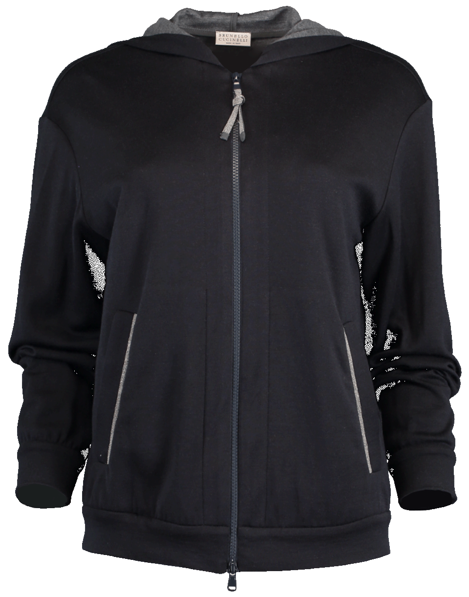 BRUNELLO CUCINELLI-Hooded Spa Jacket-