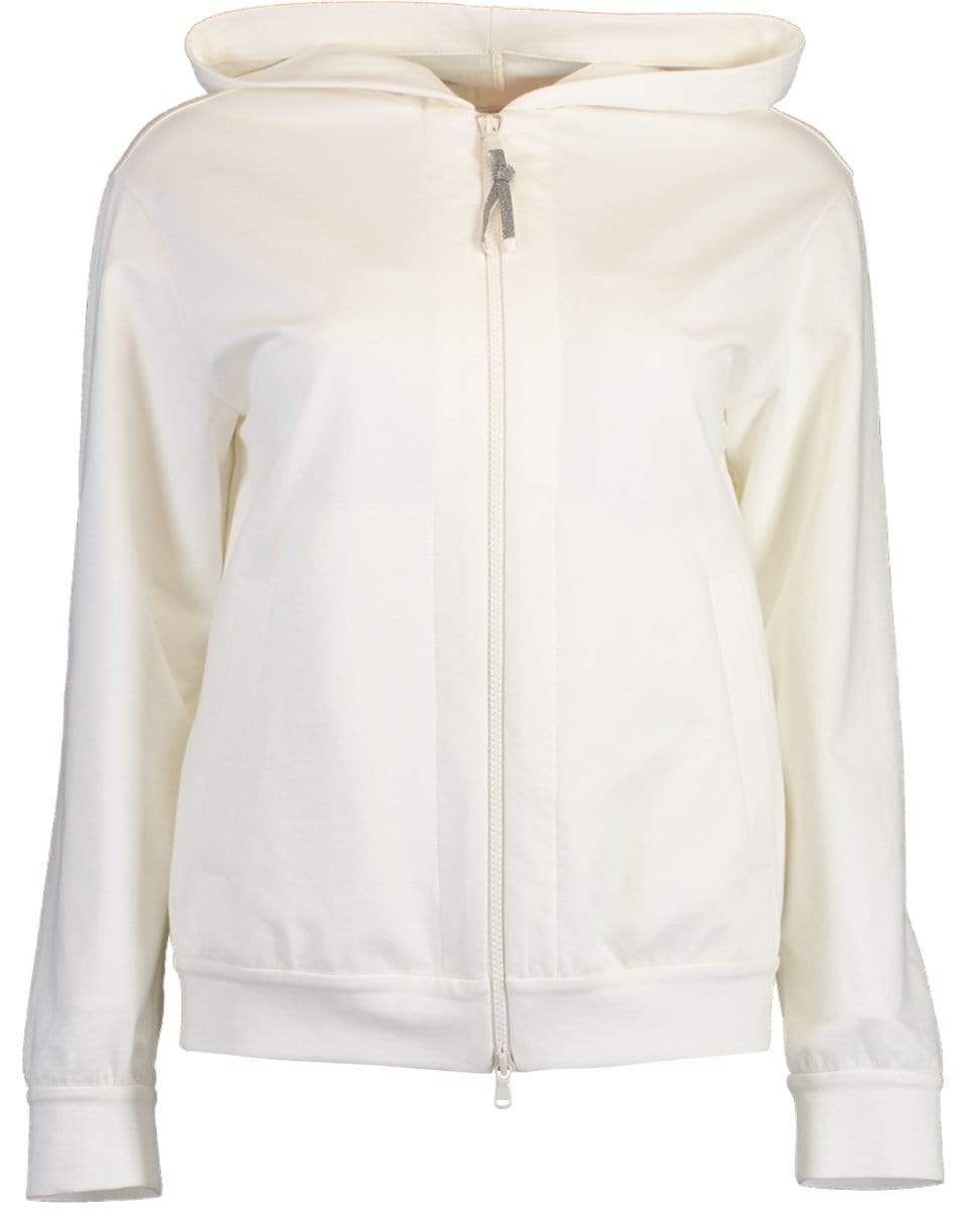 BRUNELLO CUCINELLI-Felpa Light Stetch Hoodie-
