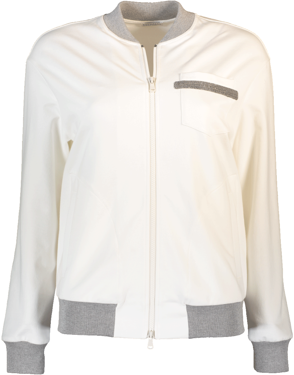BRUNELLO CUCINELLI-Felpa Spa Zip Up Jacket-