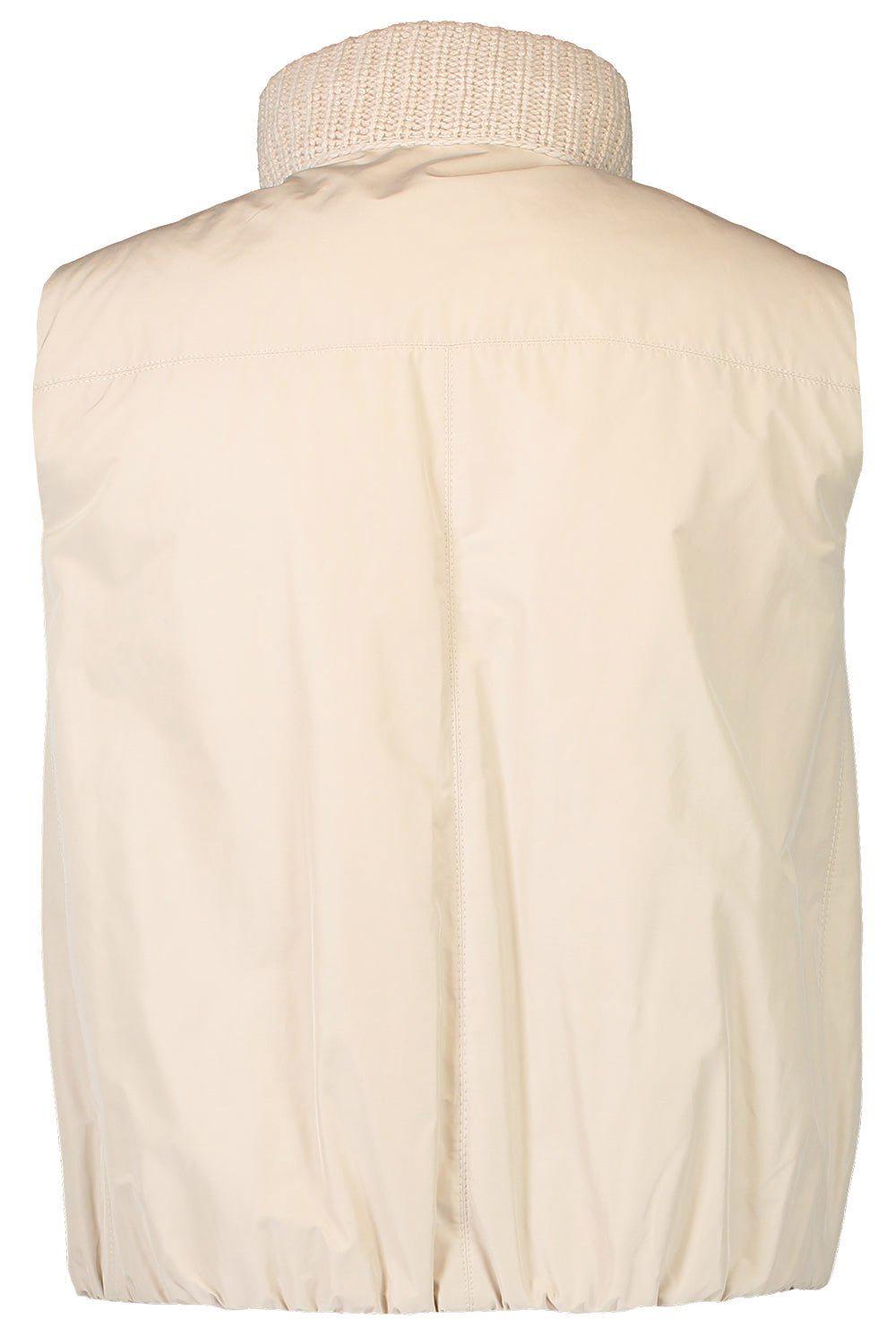 BRUNELLO CUCINELLI-Reversible Knit Down Vest-