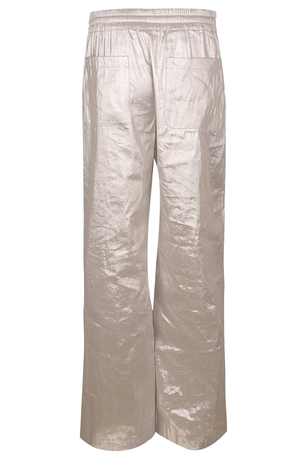 BRUNELLO CUCINELLI-Metallic Drawstring Pant-