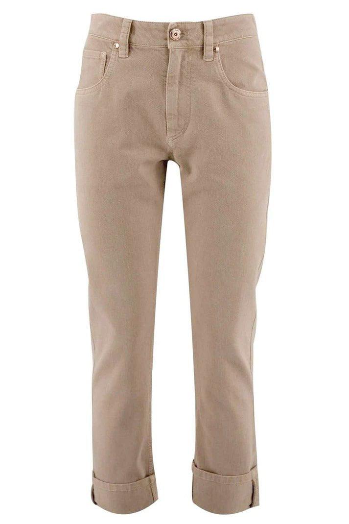 BRUNELLO CUCINELLI-Garment Dyed Trouser-