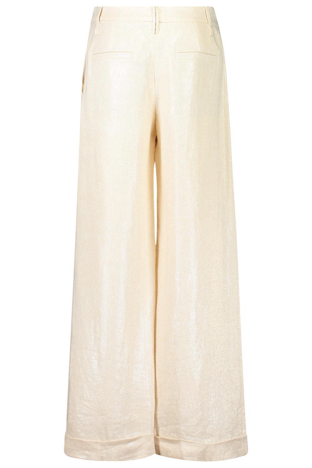 Roll Cuff Trouser-CREAM-38-CLOTHINGPANTCASUAL-BRUNELLO CUCINELLI