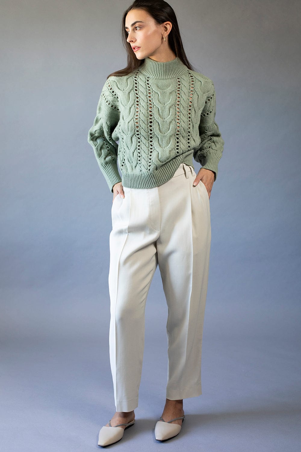 BRUNELLO CUCINELLI-Light Weight Trouser-