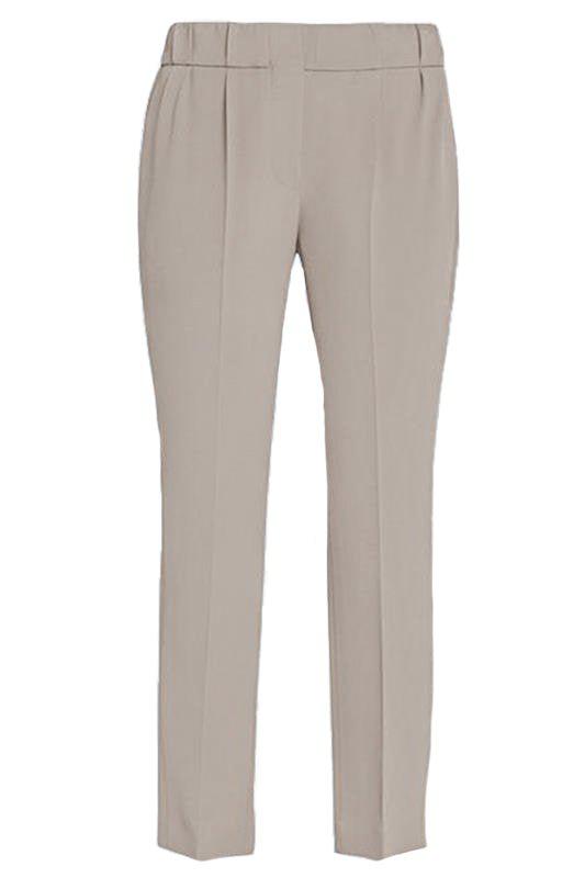 BRUNELLO CUCINELLI-Classic Pull On Pant - Nutmeg-