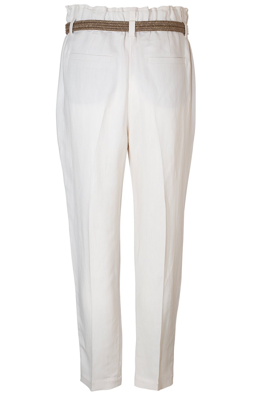 BRUNELLO CUCINELLI-Linen Twill Trouser-