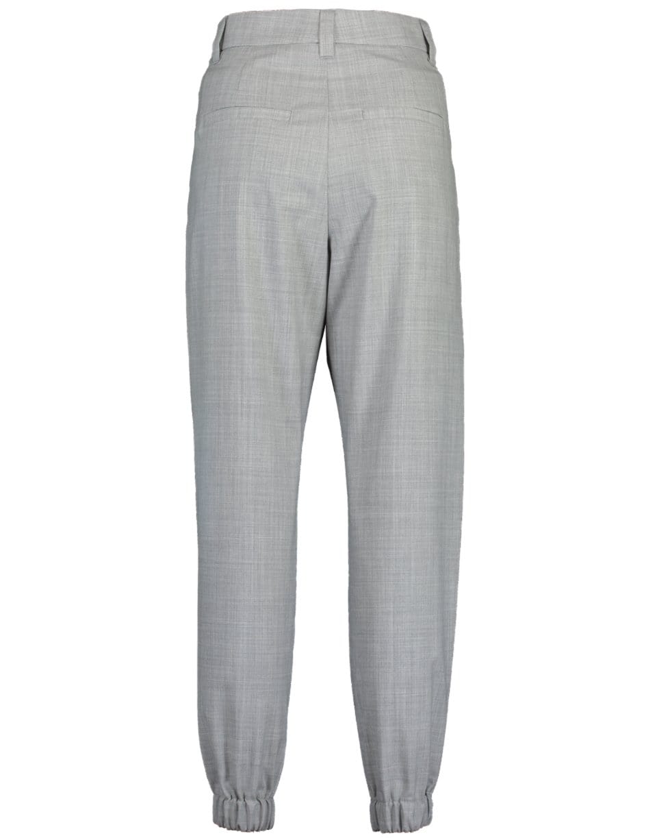 BRUNELLO CUCINELLI-Wool Flat Front Jogger-